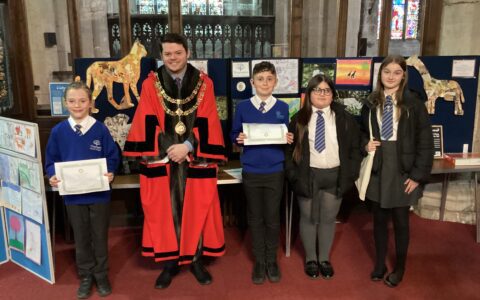 Team Thrumpton showcase at Retford Young Artist Competition