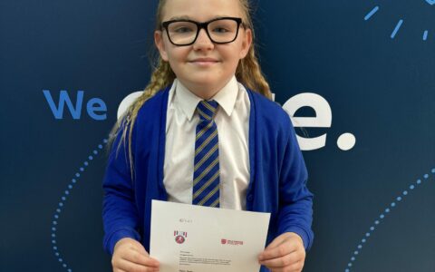 Thrumpton Primary Academy celebrates Talia's football success